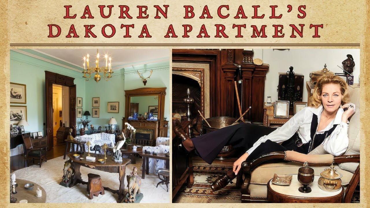[VIDEO] Fantastic Photos of Lauren Bacall's Beautiful Dakota Apartment