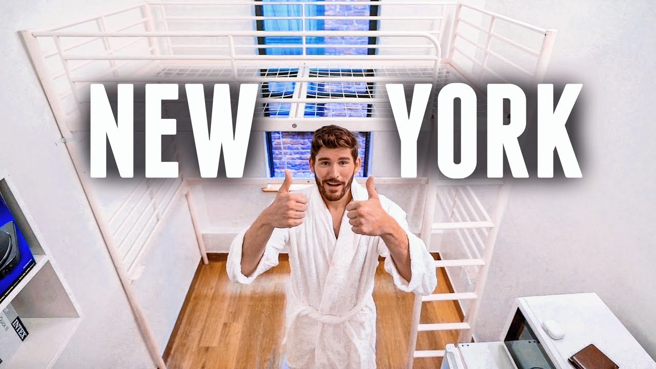 [WATCH] Living in New York City's Smallest Apartment for 24 Hours