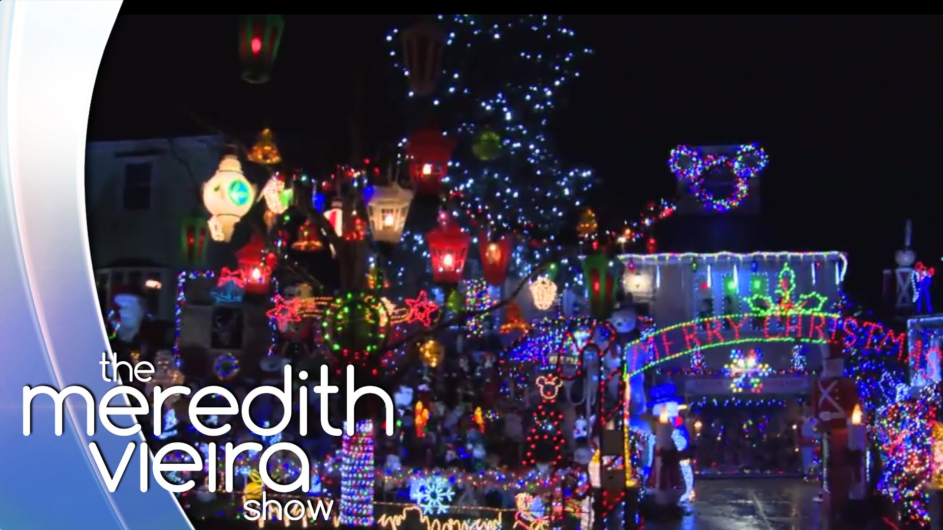 The Meredith Vieira Show Tours Staten Island's Crazy Christmas Lights
