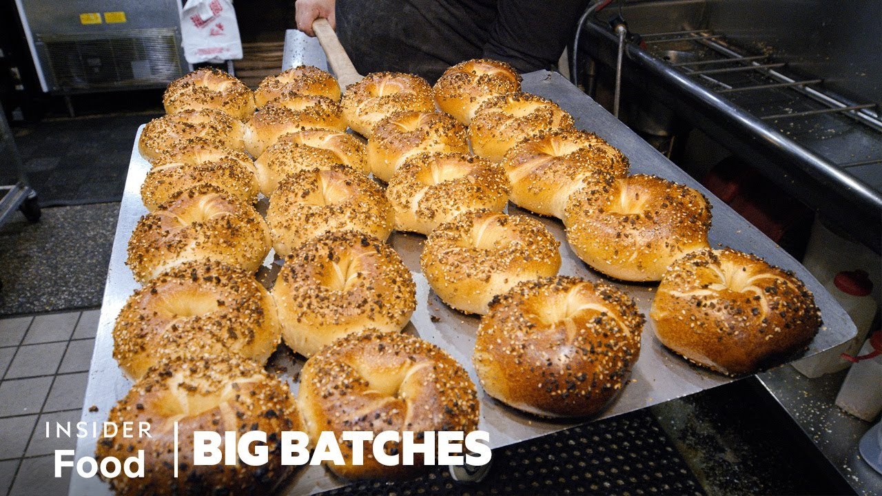 [VIDEO] How New York’s Best Bagel Shop Makes 100,000 Bagels By Hand