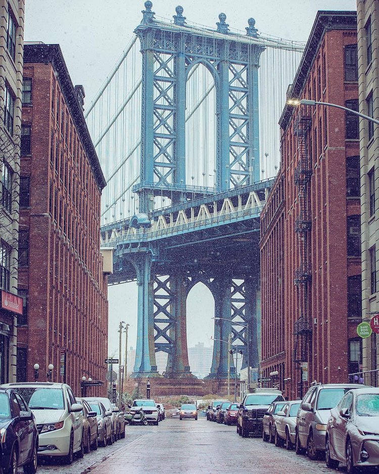 Blue... just like this day. Rainy Monday in NYC.
