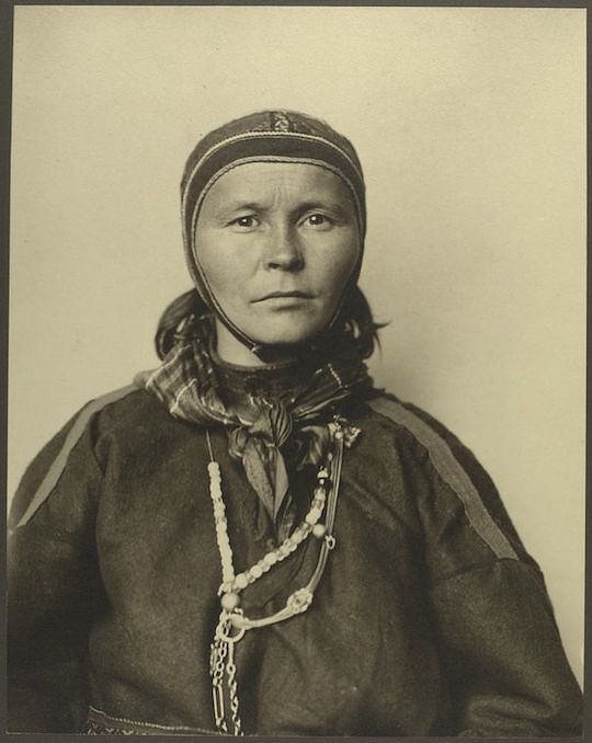 A Woman from Lapland. Portraits for Ellis Island.