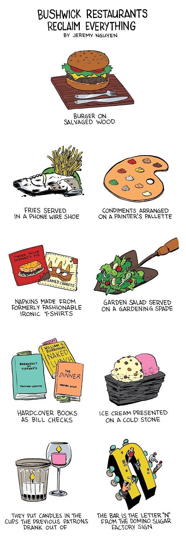 Bushwick Restaurant Reclaim and Salvage Everything!