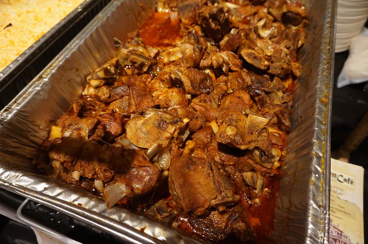 Lamb Haneez Platter from Yemen Café Table at Village Voice Choice Eats Event