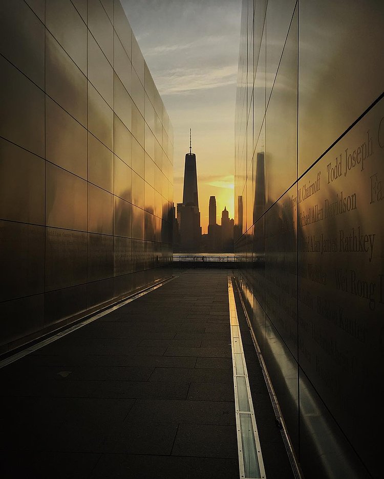 Morning reflections.