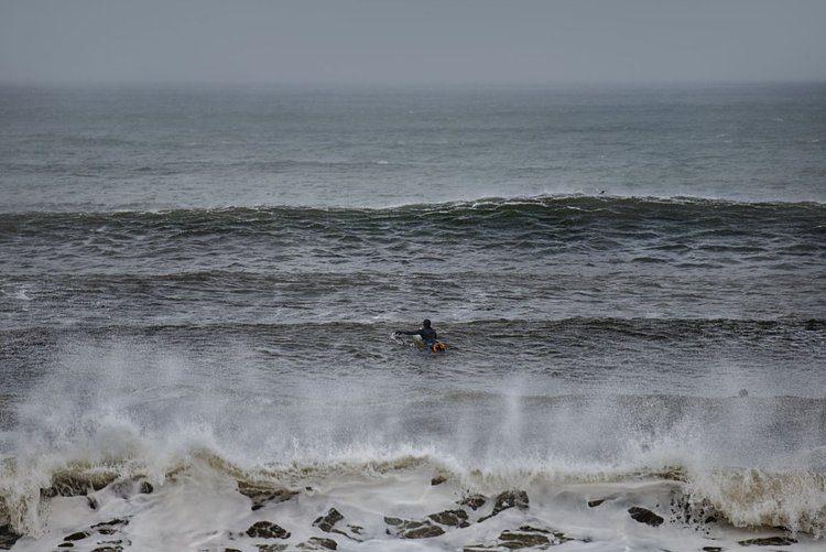 For her book, Waters interviewed 13 surfers about what it's like to surf in New York.