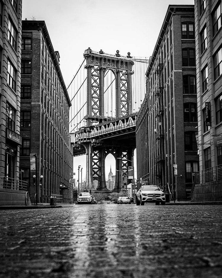 Water Street and Washington Street, DUMBO, Brooklyn