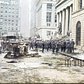 Bombing on Wall Street, 1920 (Colorized)
