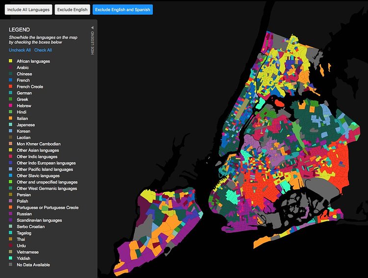 Languages of NYC