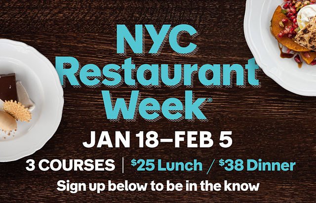 NYC Restaurant Week 2016