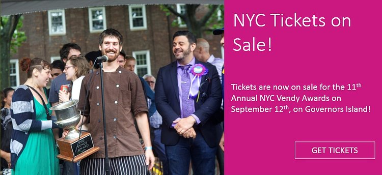 2015 11th Annual Vendy Awards - Tickets on Sale Now!