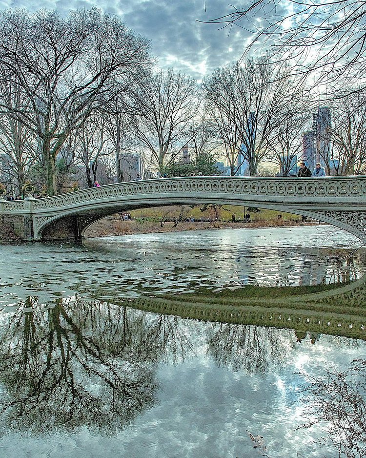 Bow Bridge, Central Park, New York, New York