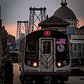 M Train, Marcy Avenue, Williamsburg, Brooklyn