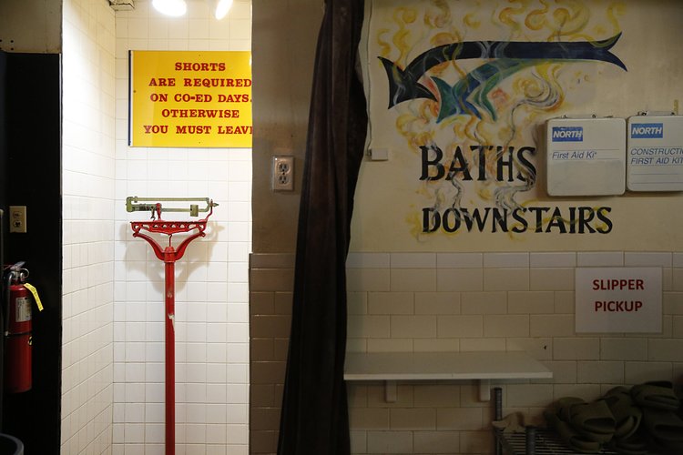 The storied baths are housed in the basement of an East Village tenement. Women were allowed just one day a week until the 1980s, when Mr. Tuberman and Mr. Shapiro gradually made nearly every day coed.