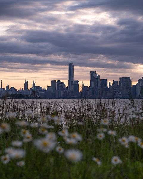 Lower Manhattan Skyline from New Jersey