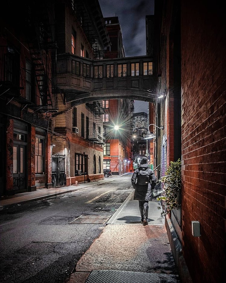 Staple Street Bridge, Tribeca, Manhattan