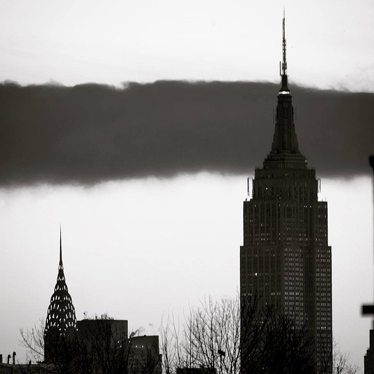 Chrysler and Empire State Buildings, Manhattan, New York.