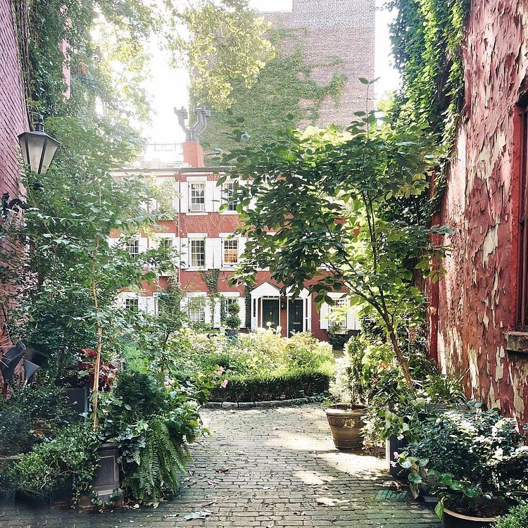 Grove Court, West Village, Manhattan