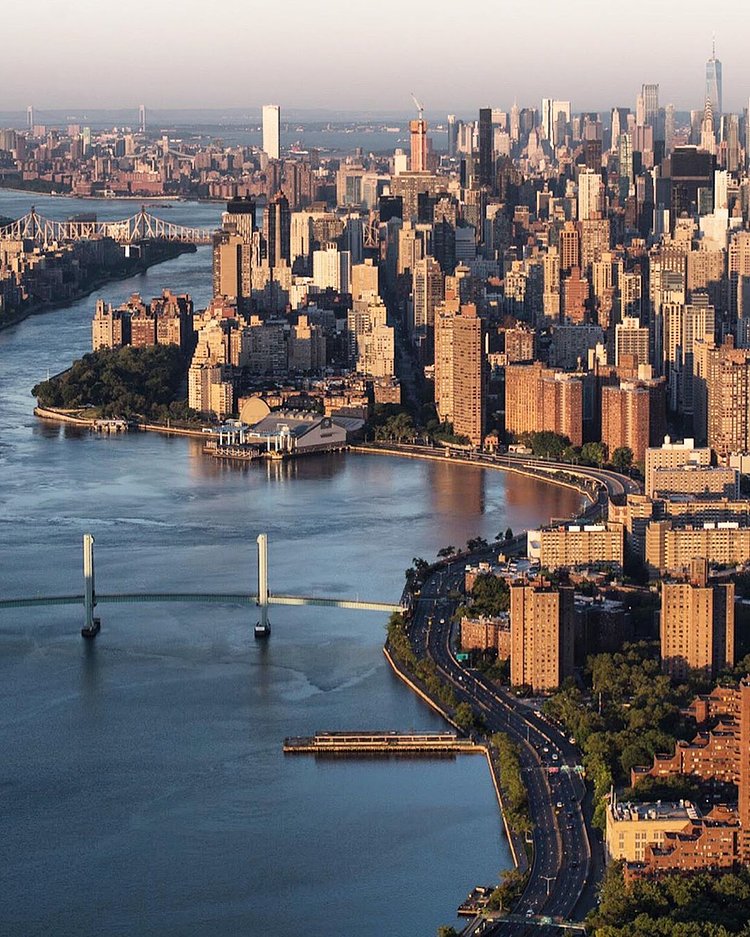 East Harlem, Yorkville, and the East River, New York