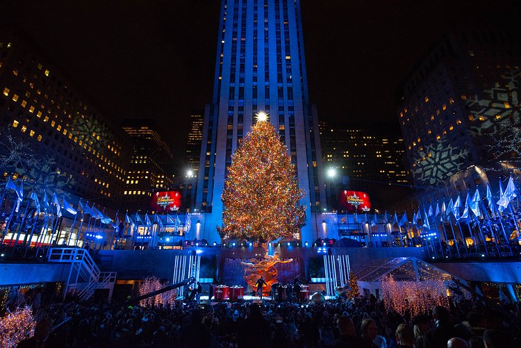 Rockefeller Center Christmas Tree Lighting, 2018