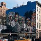 Mount Rushmore composed by Andy Warhol, Frida Khalo, Keith Haring and Jean-Michel Basquiat by Brazilian artist Eduardo Kobra 🎨