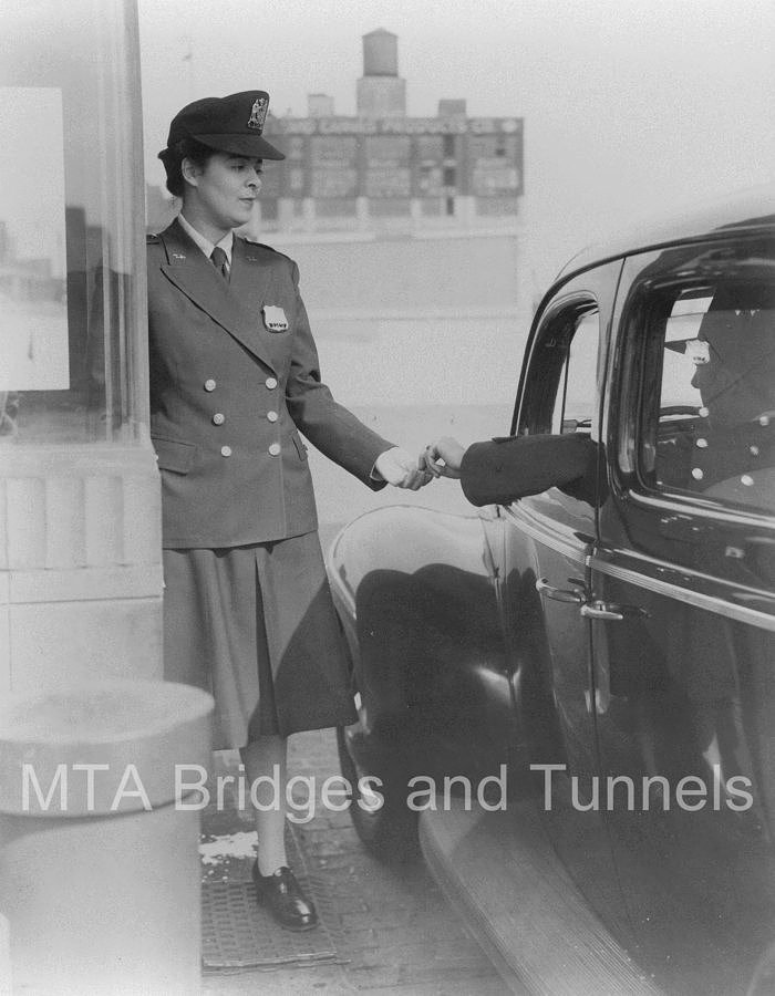 Alas, after World War 2 ended, women were taken off their shifts at the tunnel, and wouldn't become toll-takers again until 1979.