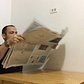 How to fold the newspaper on a crowded Subway.