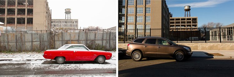 OAK AND WEST STREET, 2007 and 2014