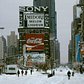 Snowy Times Square, 1984