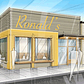 Architect's rendering of Ron's included in proposal to Boise Urban Revitalization Committee.