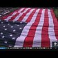 Replacing Giant American Flag Over George Washington Bridge
