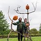 Scarecrows & Pumpkins Return to the Garden