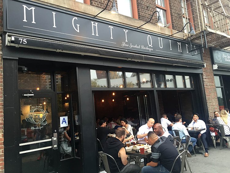 Mighty Quinn's! | We came here to eat their famous Brontosaurus Rib!  It was probably the best rib I've ever had!