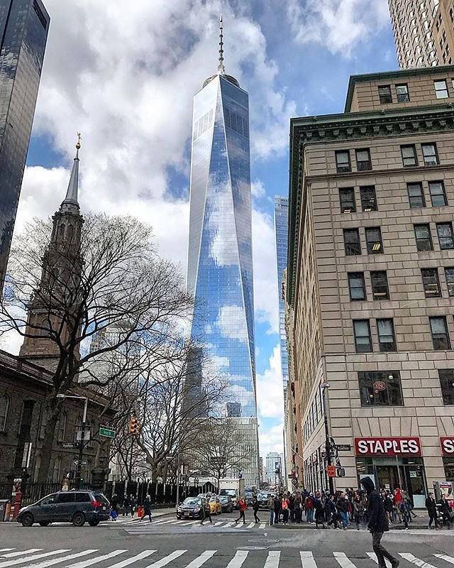 One World Trade Center, New York, New York. Photo via @weeraaro #viewingnyc #newyork #newyorkcity #nyc #oneworldtradecenter #1wtc