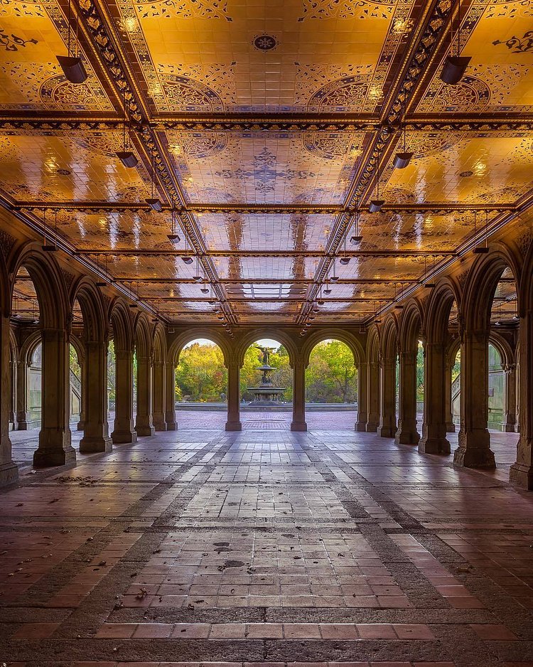 Bethesda Terrace and Fountain, Central Park, New York