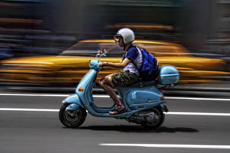 Vespa in NYC