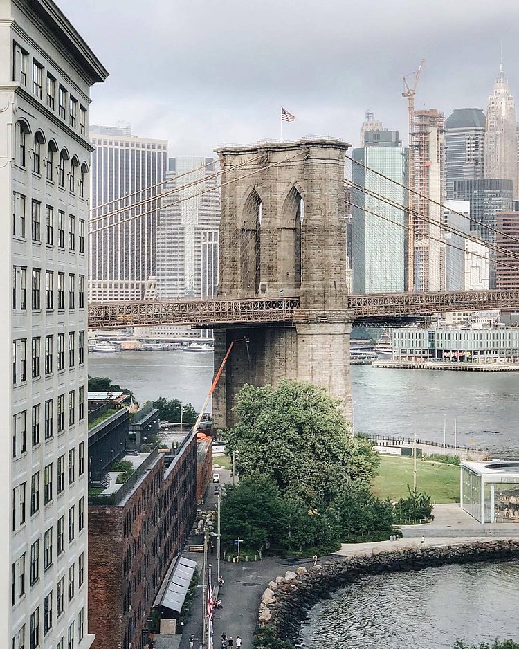 Brooklyn Bridge, New York. Photo via @iwyndt #viewingnyc #newyork #newyorkcity #nyc #brooklynbridge