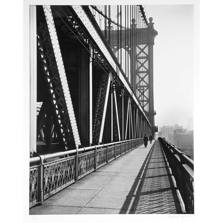 Manhattan Bridge, Berenice Abbott, 1935