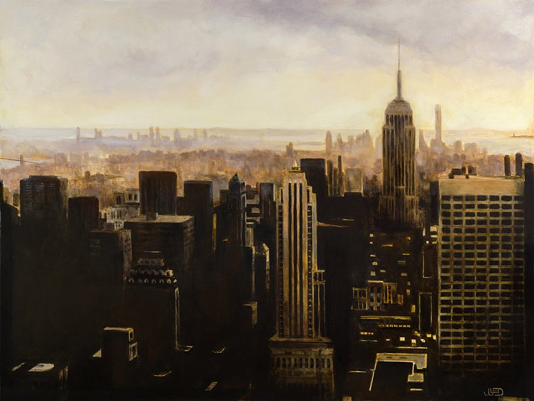 NYC - 36" x 48 "