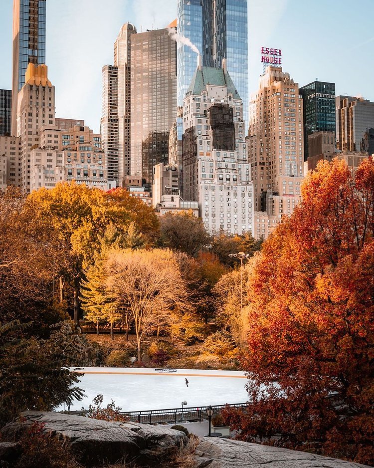 Wollman Rink, Central Park, Manhattan