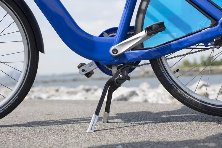 Other improvements include a new gear system — the old one was prone to breaking down, which left fewer bikes on the road because of repairs — and a European-style kick stand, which is more steady.
