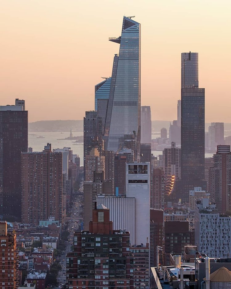 Hudson Yards from the Upper West Side