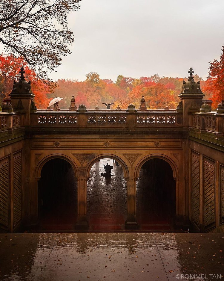 Bethesda Terrace and Fountain, Central Park, Manhattan