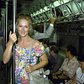 Meryl Streep rides the subway in August 1981