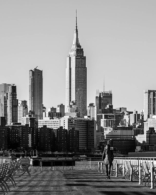 Empire State Building from Williamsburg, Brooklyn