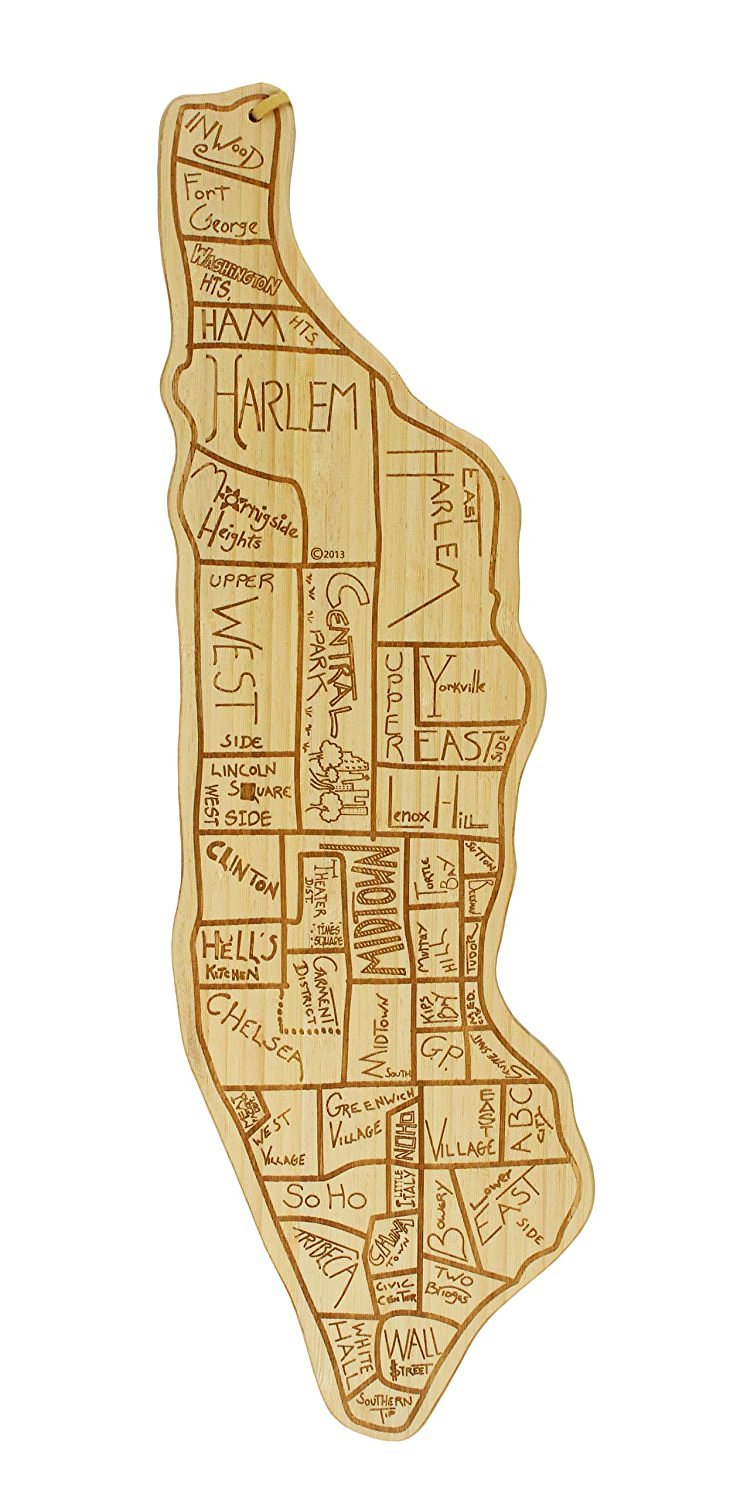 Manhattan Cutting Board, Bamboo