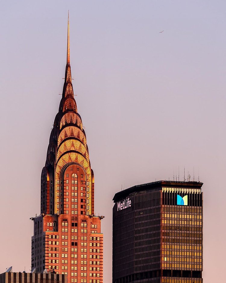 Chrysler and MEtlife Buildings, Midtown, Manhattan