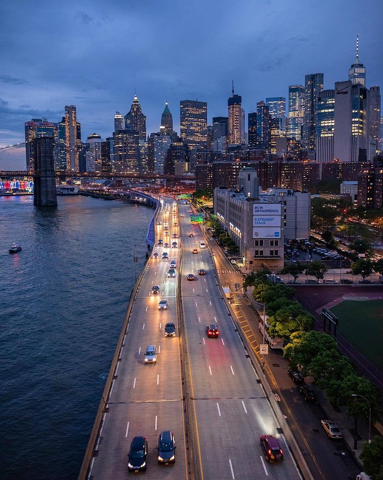Lower Manhattan from Manhattan Bridge
