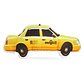 NYC Yellow Cab Taxi Printed Pillow