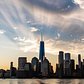 Sunrise over Lower Manhattan, New York
